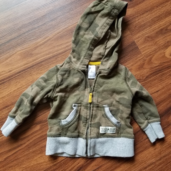 Camo Zip Up Hoodie - Picture 1 of 1